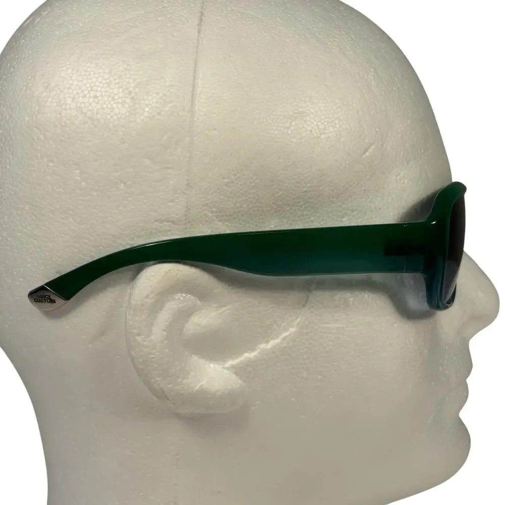 Juicy Couture Green Smells Like Couture Vintage Y2K Sunglasses Womens 57-17 135